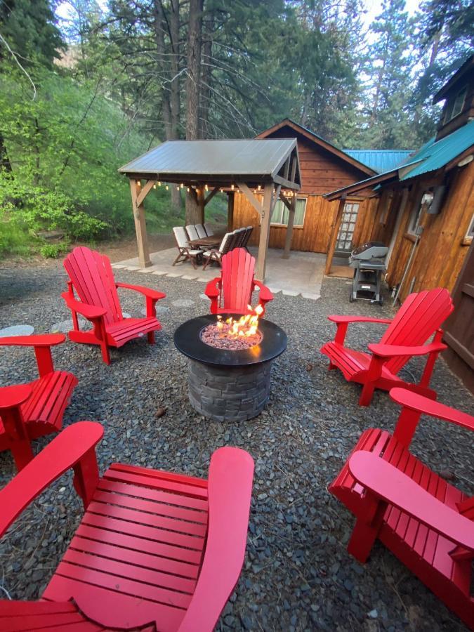White Pass Log Cabin Luxury Retreat Rimrock ภายนอก รูปภาพ