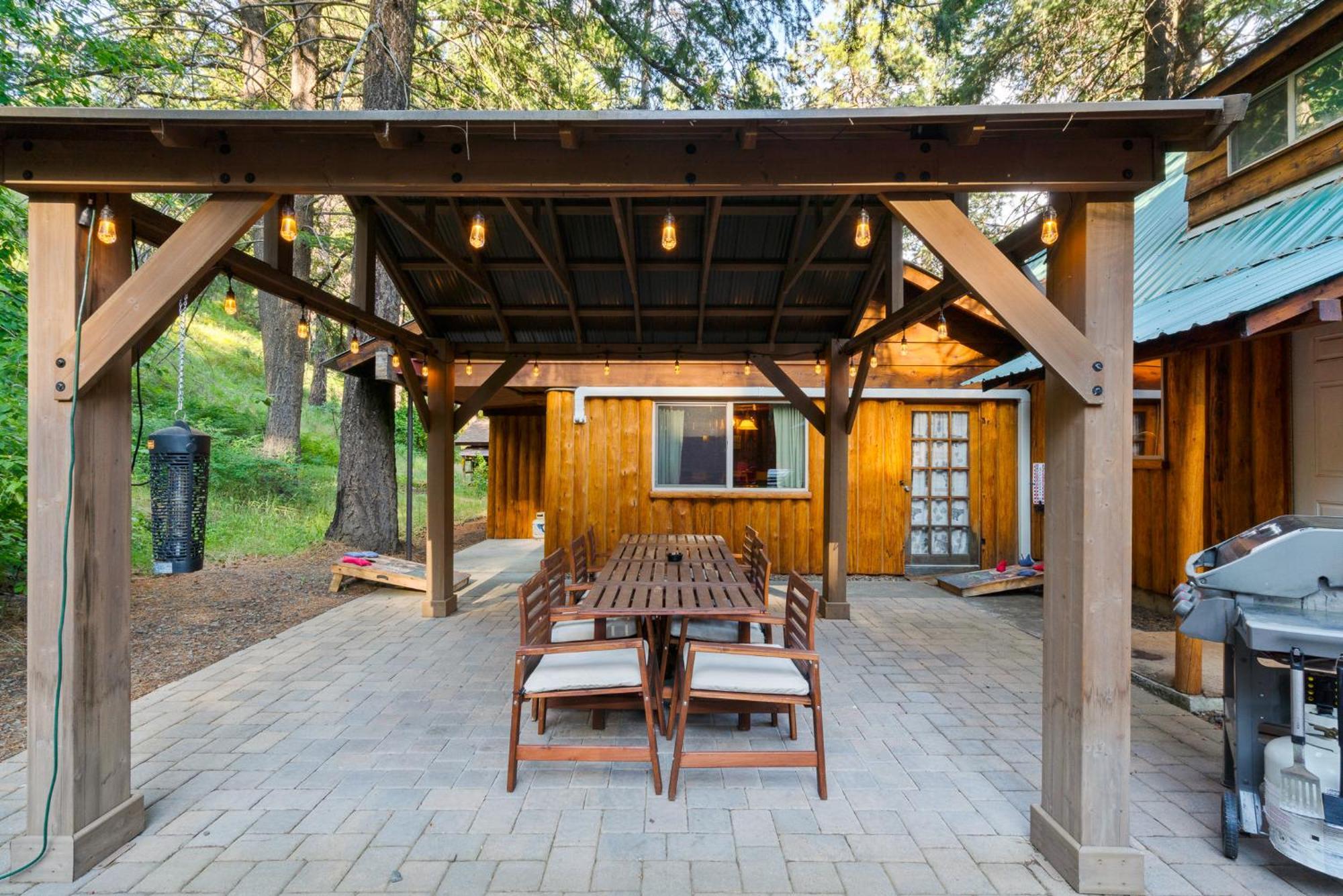 White Pass Log Cabin Luxury Retreat Rimrock ภายนอก รูปภาพ