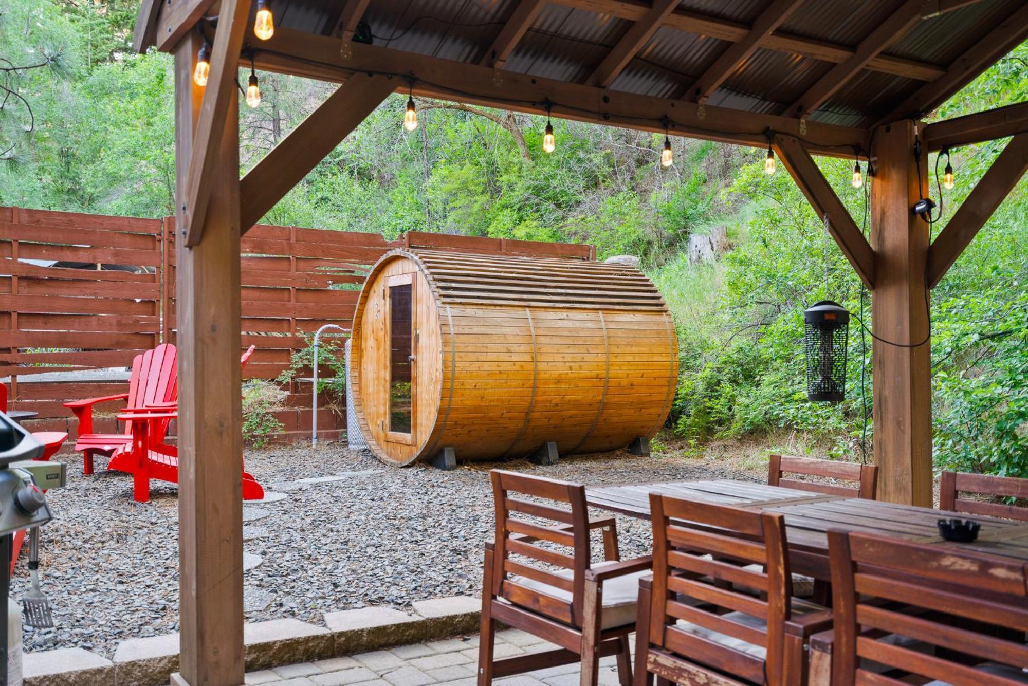White Pass Log Cabin Luxury Retreat Rimrock ภายนอก รูปภาพ