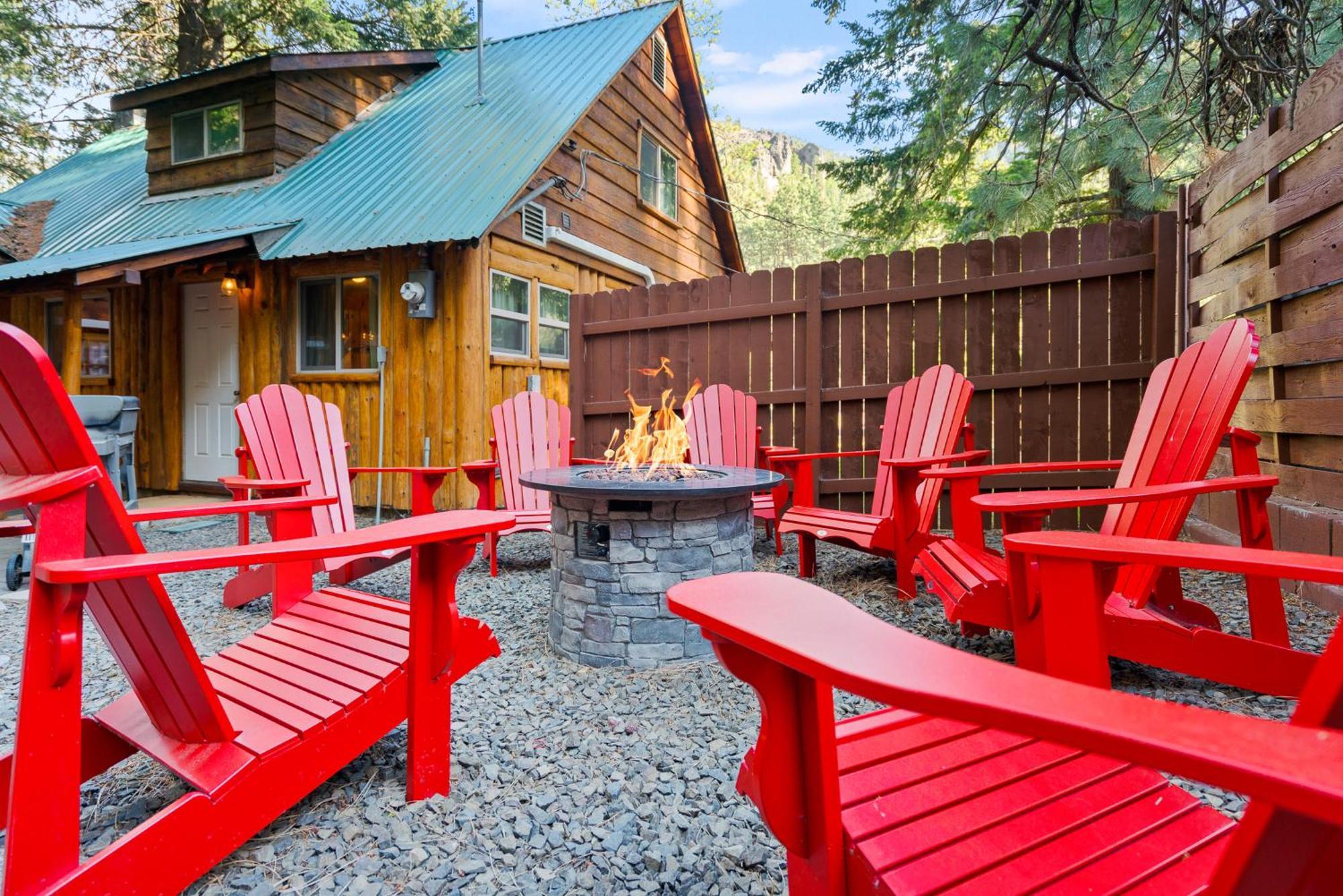 White Pass Log Cabin Luxury Retreat Rimrock ภายนอก รูปภาพ