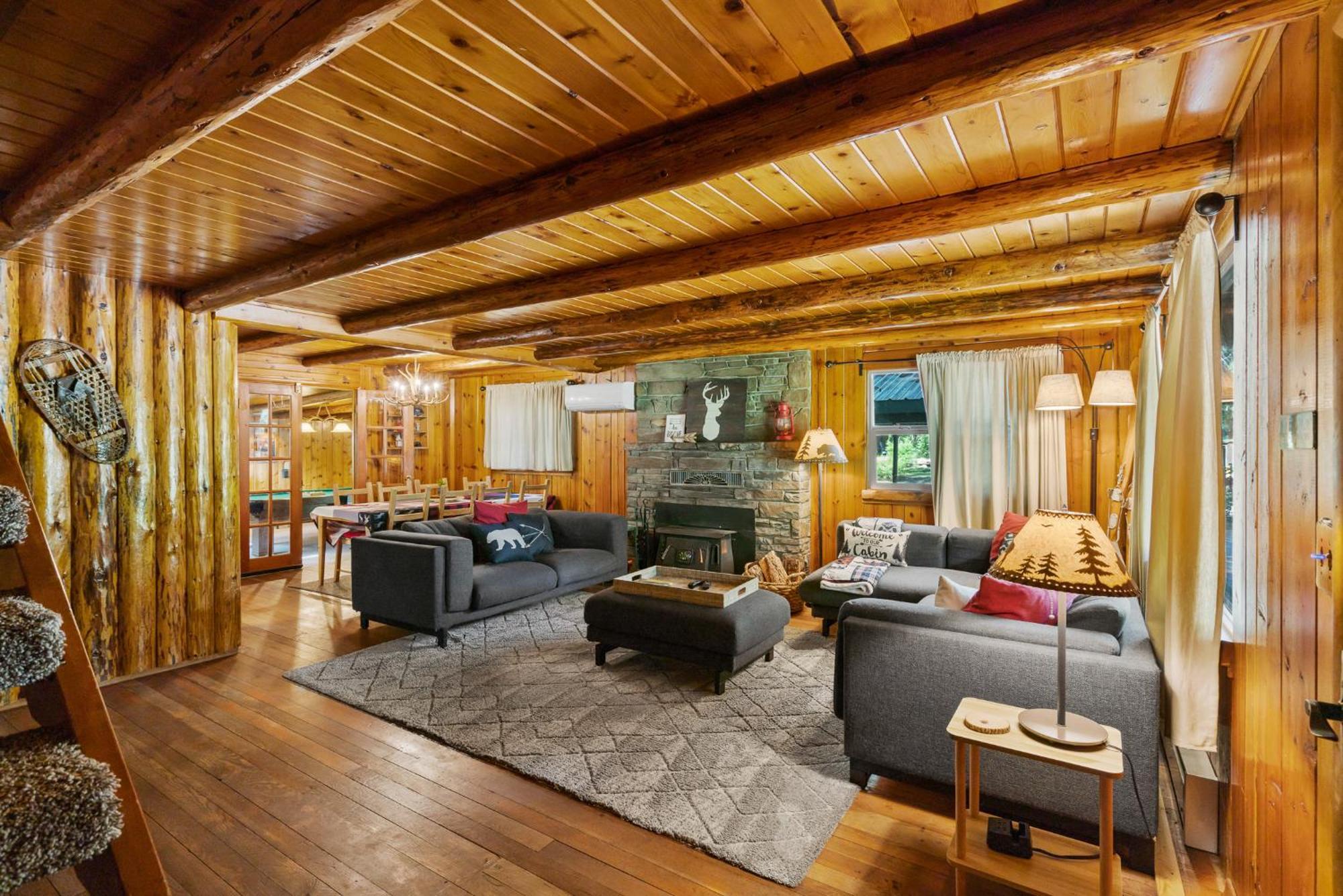 White Pass Log Cabin Luxury Retreat Rimrock ภายนอก รูปภาพ