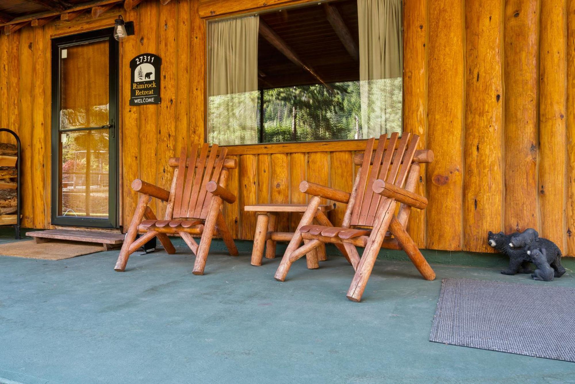 White Pass Log Cabin Luxury Retreat Rimrock ภายนอก รูปภาพ