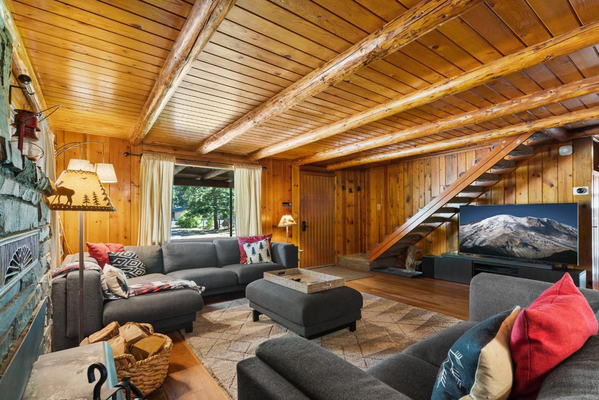 White Pass Log Cabin Luxury Retreat Rimrock ภายนอก รูปภาพ