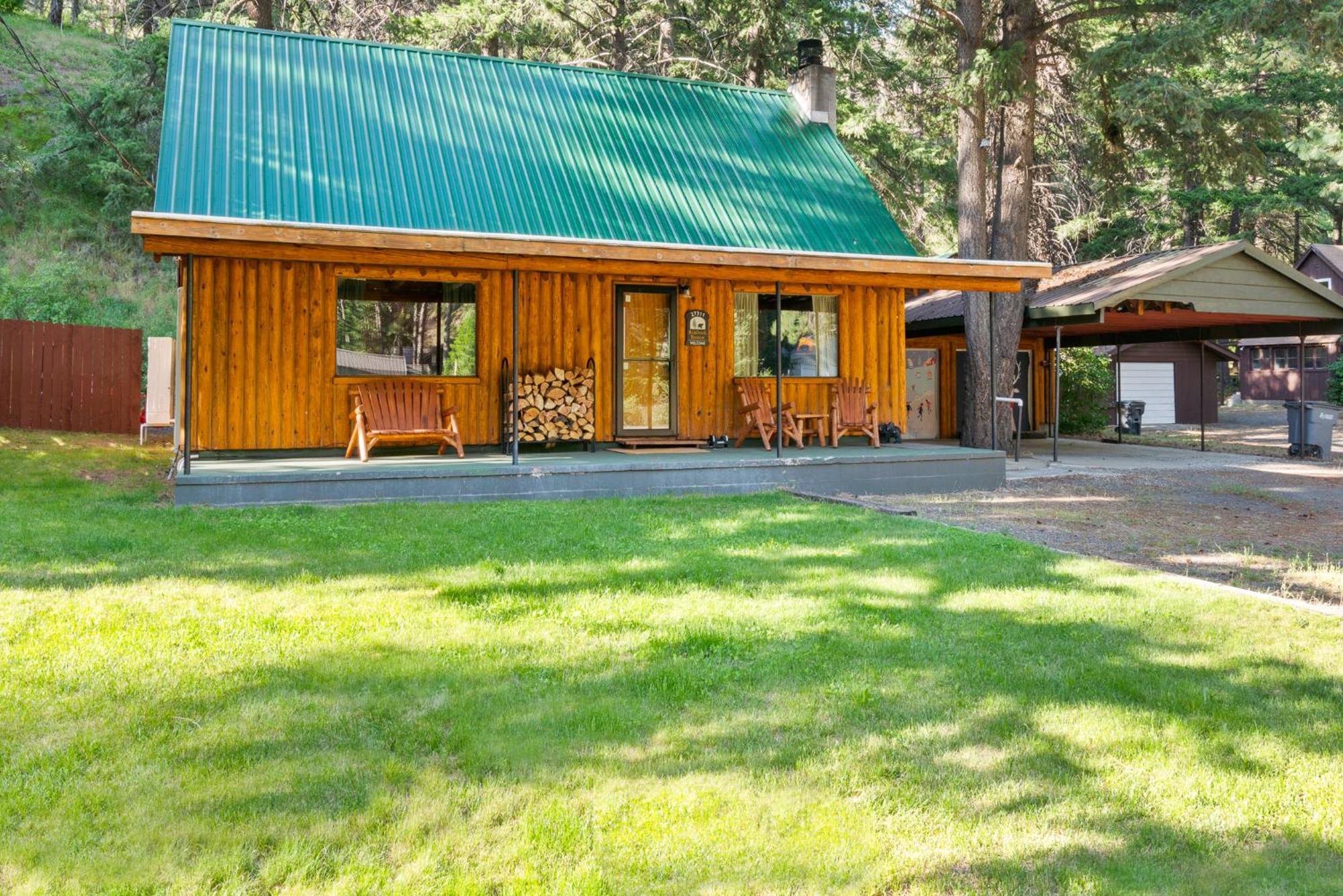 White Pass Log Cabin Luxury Retreat Rimrock ภายนอก รูปภาพ